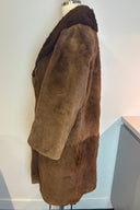 Vintage Kangaroo Brown Coat