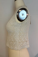 Vintage Cream Lace Top