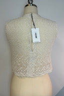 Vintage Cream Lace Top
