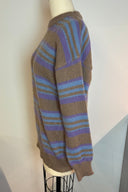 Vintage Mocha Stripe Knit