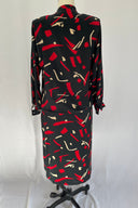 Christian Dior The Suit Shirt And Midi Skirt Set