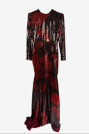 Alex Perry Full Sequin Maxi Dress