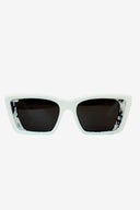 Prada Ivory Geometric Sunglasses