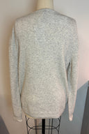 American Vintage Grey V-Neck Cardigan