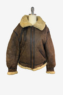 Avirex B-3 Sheepskin Shearling Bomber Jacket