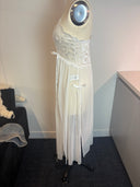Vintage Sheer White Lace Babydoll