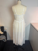 Vintage Sheer White Lace Babydoll