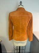 Julia S. Roma Tan Suede Jacket