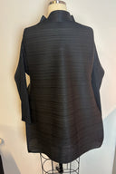 Issey Miyake Pleats Please Black Pleated Top