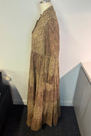 Zimermann Animal Print Patchwork Dress