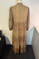 Zimermann Animal Print Patchwork Dress