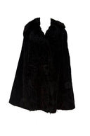Vintage J.M. Clean Fur Cape Coat