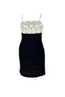Mr K & Co Black & White Rosette Dress