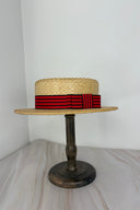 Vintage Luton Boater Hat