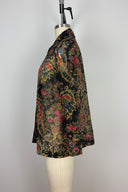 Peggy Lou California Sheer Paisley Blouse