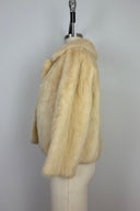 Cornelius Original Cream Mink Fur Jacket