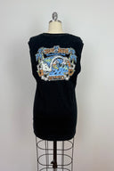 Mambo Smart Arts Distressed Drop In Bear Tank Top