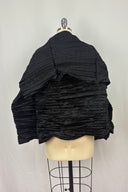 Issey Miyake Pleats Please Avant-Garde Draped Pleated Jacket