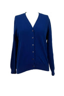 Pringle for Weiss Royal Blue 100% wool cardigan