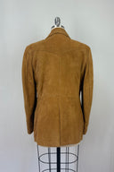 Silton California Tobacco Caramel Suede with dagger collar