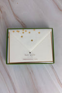 Kate Spade Boxed Correspondence Cards with matching envelopes