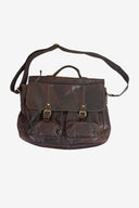Aviator Leather Messenger Bag