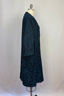 House of Fashion Sydney Lurex evening coat