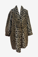 1.2.3. Faux Fur Lepard Print Coat