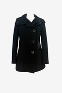 Mackaze Wool & Leather Coat