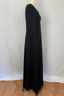 Ninette Melbourne Minimalist Black Maxi Dress