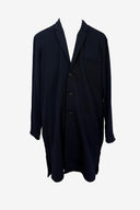 Simple Living Navy Longline Duster Jacket