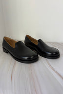 COS Square Toe Leather Loafers