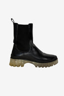 Charles & Keith Transparent Sole Chelsea Boots