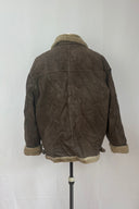 Angelo Litrico Suede leather mix bomber Jacket