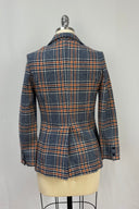 1970s Pure New Wool Plaid Blazer