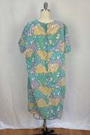 Pastel pink and blue pocket front pool dress