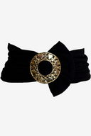 Black Bow Belt