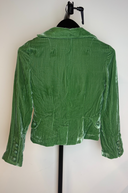 I'SIS Green Velvet Blazer