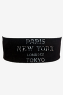 Sonia Rykiel Brown Wide Waist Belt With Crystals and Double Buckles