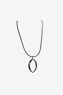 Oroton Silver Tone Pendent Necklace