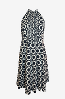 Feraud Vintage Halter Neck Midi Dress