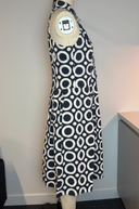 Feraud Vintage Halter Neck Midi Dress