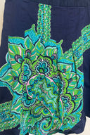 Lilly Pulitzer Navy Pleated Mini Skirt image 1