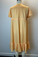 Geoff Bade Vintage Apricot Jersey Mini Dress image 3