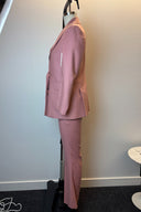 Gobi Pink Cashmere Blazer and Pant Set image 1
