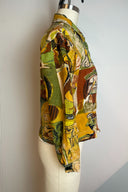 Vintage Kaktus Picasso Button Down Jacket image 1