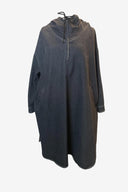 Fafatt Denim Poncho Coat