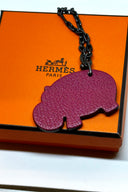 Authentic Hermes Hippo Bag Charm image 2
