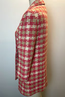 Suitmaster Pink Houndstooth Blazer image 1