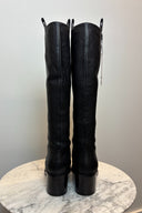 Chanel Calfskin Quilted Riding Boots Black image 5
